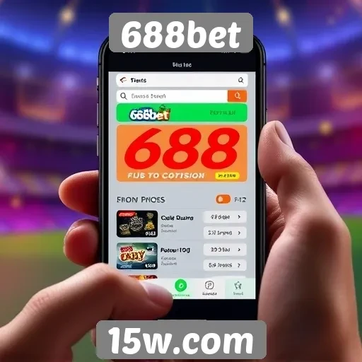 Experiência do usuário no 688bet em dispositivos móveis